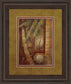 Global Winds Il By Eliane Volherbst-Lane - Framed Print Wall Art - Light Brown