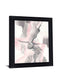 Blush Drift - 28" x 34" Framed Wall Art - Gray