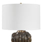 Jaudon - Stacked Table Lamp - Black / Bronze / Brown
