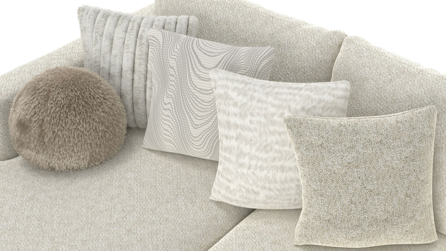 Ritzy - Modular Sofa And Included Cocktail Ottoman