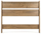 Deanlow - Twin Panel Headboard - Honey