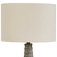 Stratum - Rustic Outdoor Table Lamp - Gray