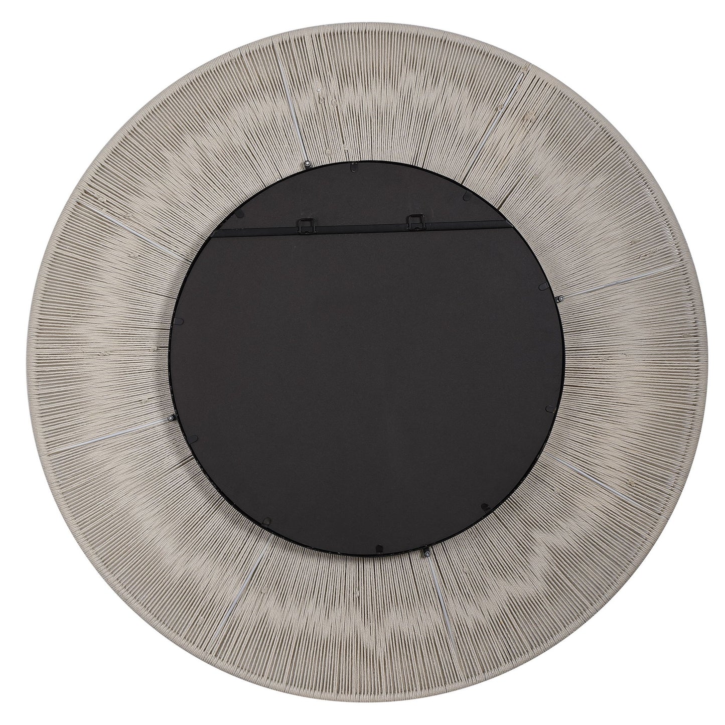 Sailor's Knot - Round Mirror - Beige