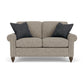 Moxy - Fabric Loveseat With Rolled Arms