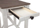 Adalane - Accent Table - White / Gray