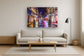 Tempered Glass With Foil - Bourbon Street New Orleans - Purple