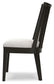 Galliden - Dining Upholstered Side Chair (Set of 2) - Black