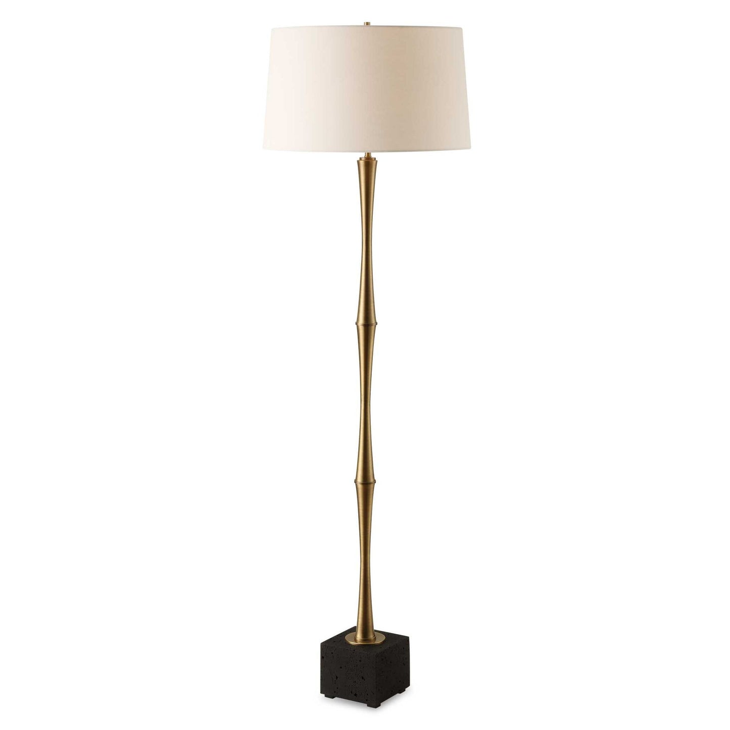 Shino - Antique Brass Floor Lamp