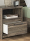 Elbrim - One Drawer Night Stand - Brown
