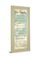 Our Family By Sarah Gardner - Framed Print Wall Art - Light Blue