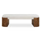 Thorian - Bench - Brown / Off-White