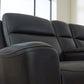 5Z-Comfort - Relaxation - Power Reclining Loveseat with Console / Adj Headrest