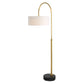 Huxford - Brass Arch Floor Lamp