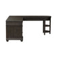 Harvest Home - L Shaped Desk - Black