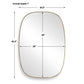 Nidia - Mirror - Antique Gold