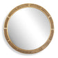 Heart Of Gold - Round Mirror - Brass / Gold