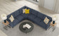 Foley - Sectional With Comfort Coil Seating And 4 Included Accent Pillows