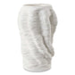 Stratified - Matte Vase - White