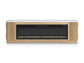 Camdill - 80" TV Stand With Electric Fireplace - Light Brown