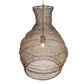 Murmur - Woven Brass 1 Light Pendant - Brass