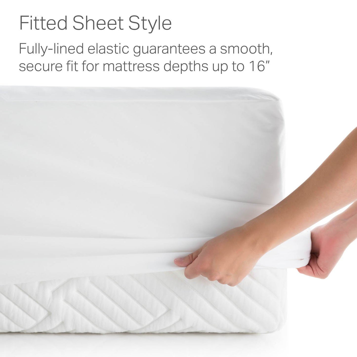 Hotel-Grade - 5-Sided Mattress Protector