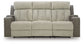 WhipLash - Power Reclining Sofa With Adj Headrest - Sisal