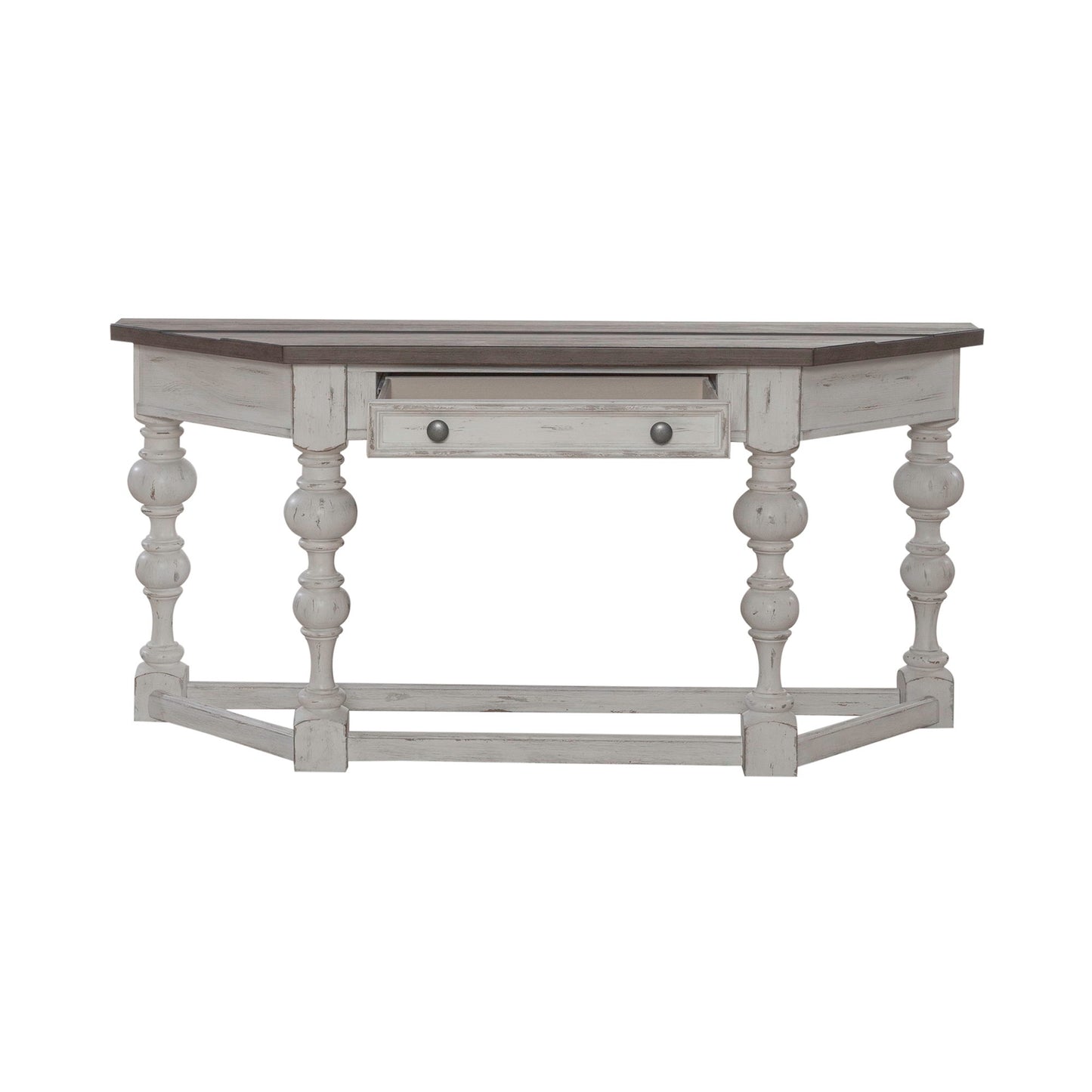 River Place - Accent Console Table - White