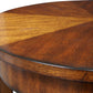 Carmel - Round Lamp Table - Dark Brown