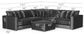Remington - Modular Sofa And Cocktail Ottoman - Pine