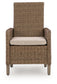 Laguna Heights - Arm Chair With Cushion (Set of 2) - Beige