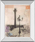 Venice Travelogue By Ben James - Mirror Framed Print Wall Art - Beige