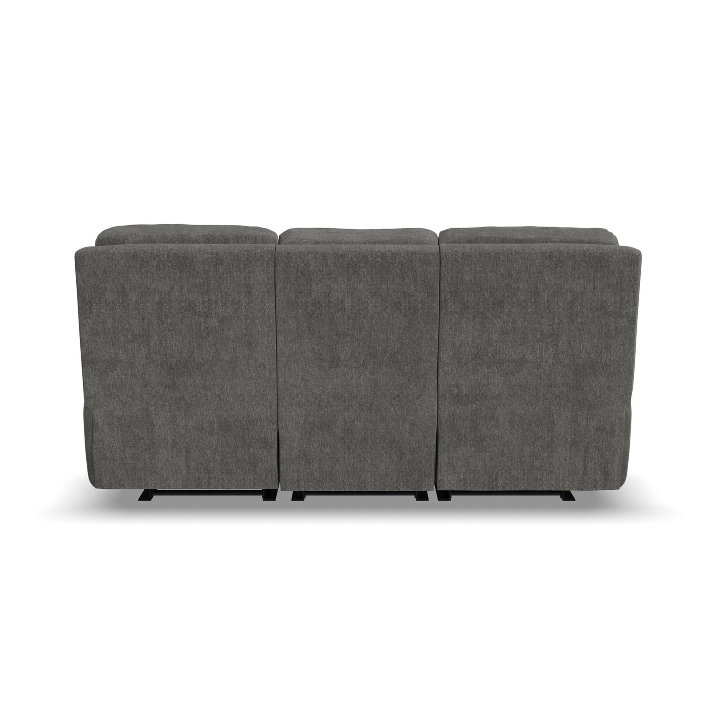Penn - Fabric Power Reclining Sofa With Power Headrests & Lumbar