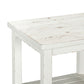 Backroads - End Table - Weathered White & Parchment Brown