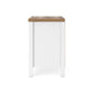 Kerisden - Two Drawer Night Stand - White / Brown