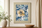 22x26 Indigo Beautiful I By PatriciaPinto - Blue