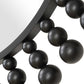 Aziel - Round Mirror - Black