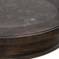 Paradise Valley - Round Chairside Table - Saddle Brown