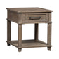 Parkland Falls - 3 Piece Table Set (1 Lift Top Cocktail Table 2 End Tables) - Weathered Taupe