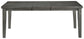Hallanden - Rectangular Dining Room Butterfly Extension Table - Gray