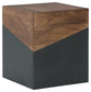 Trailbend - Accent Table - Brown / Gunmetal