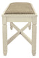 Bolanburg - Large UPH Dining Room Bench - Beige