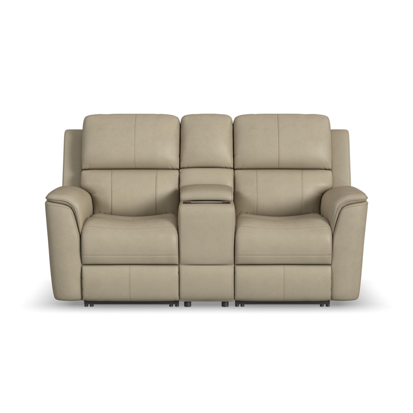 Henry - Power Reclining Loveseat With Console & Power Headrests & Lumbar