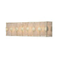 Rene - 4 Light Swirl Glass Vanity - Pearl Silver