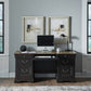 Meritage - Jr Executive Desk - Aged Charcoal