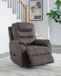 Snowfield - Power Lift Recliner - Gunmetal