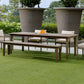 Forsyth - Outdoor Dining Table - Dark Gray
