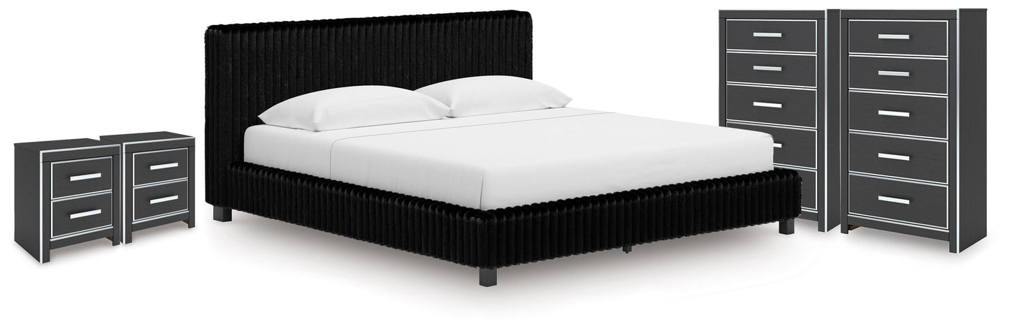 Zuraleus - Upholstered Bedroom Set