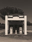 Service Station Of Yesteryear By Jd Studios (Framed) - Dark Gray