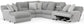 Abraxas - 6 Piece Reclining Sectional
