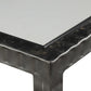 Leo - Industrial Console Table - Pearl Silver